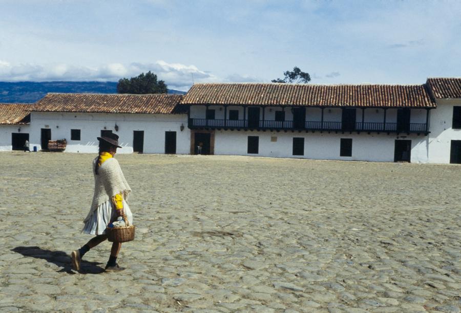 Plaza de Villa de Leyva, Boyaca, Colombia