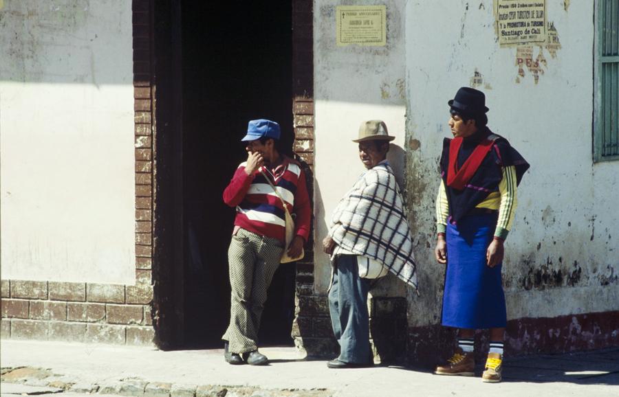 Campesinos en Silvia, Cauca, Colombia