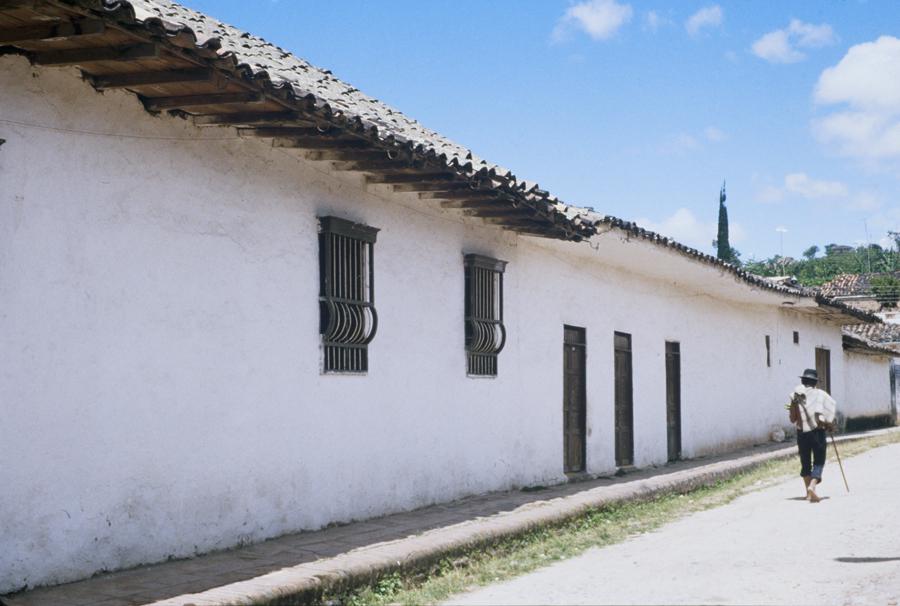 Calle en Barichara, Santander, Colombia