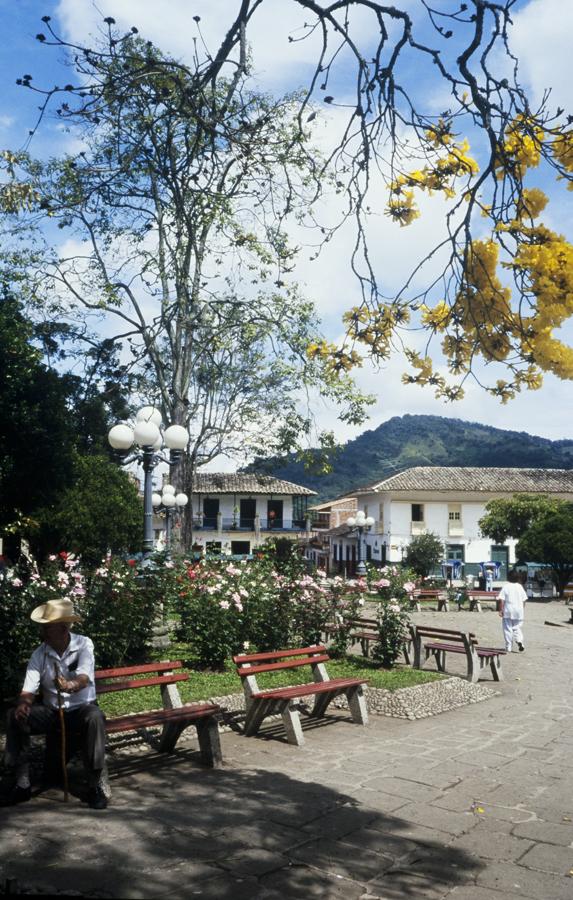 Parque en Jardin, Antioquia, Colombia