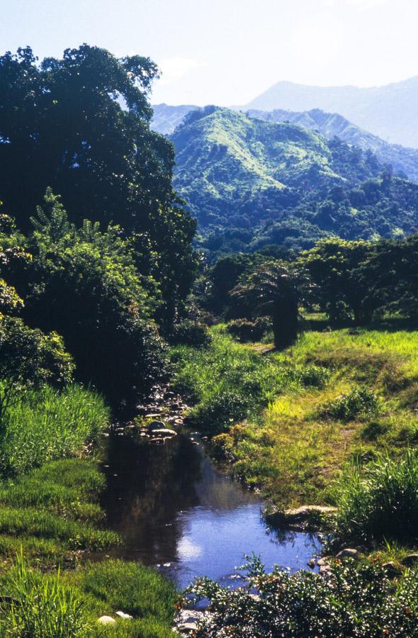 Paisaje en Santander, Colombia