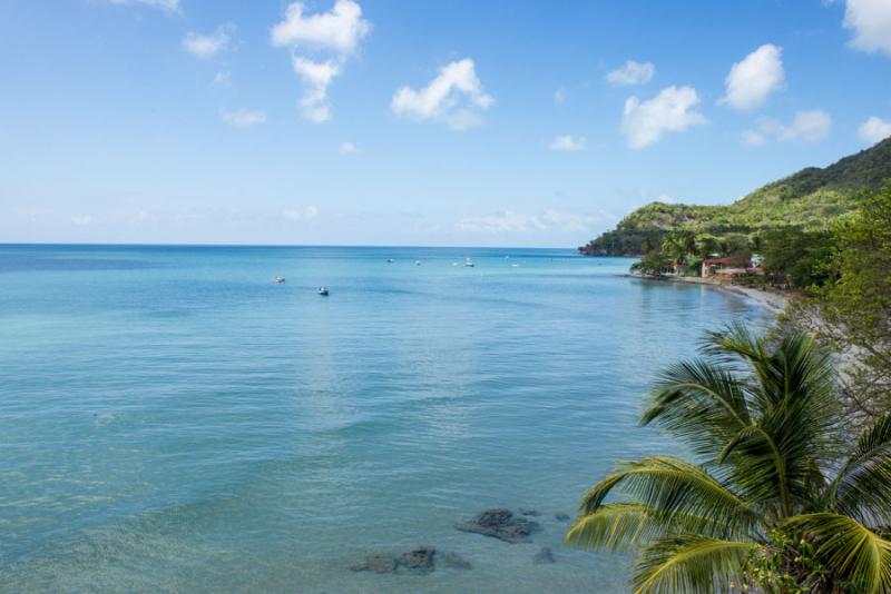 Panoramica de Isla de San Andres, Archipielago de ...