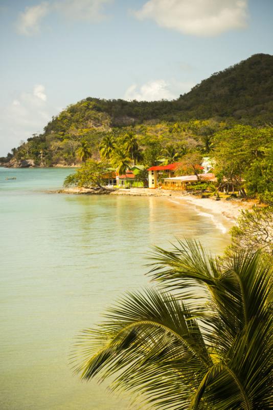 Panoramica de Isla de San Andres, Archipielago de ...