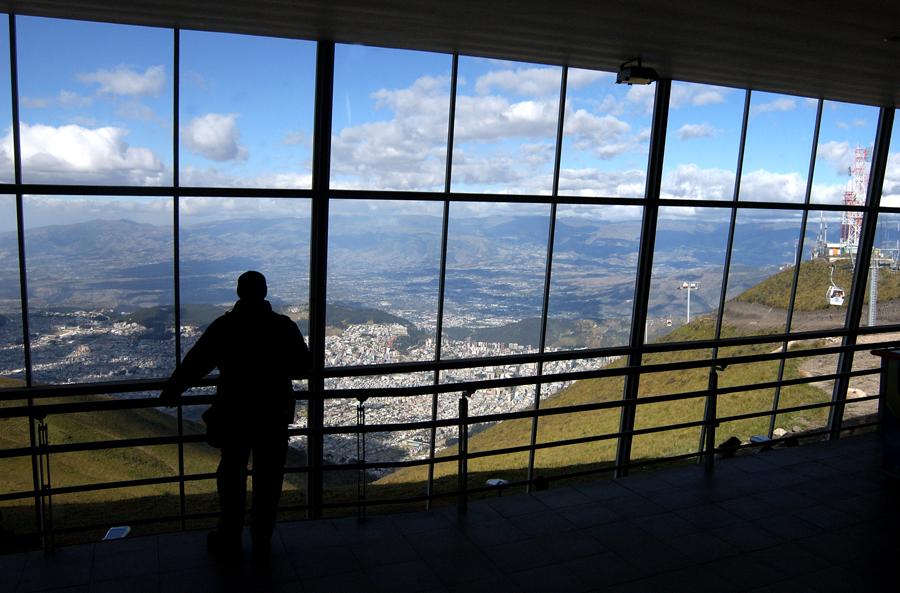 Estacion del Teleferico, Quito, Ecuador, Sur Ameri...