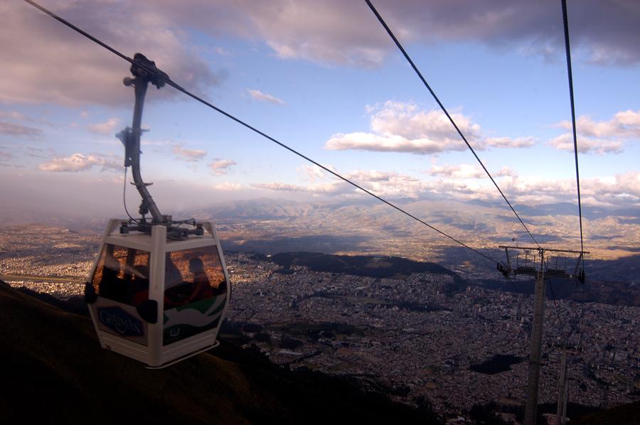 Teleferico, Quito, Ecuador, Sur America