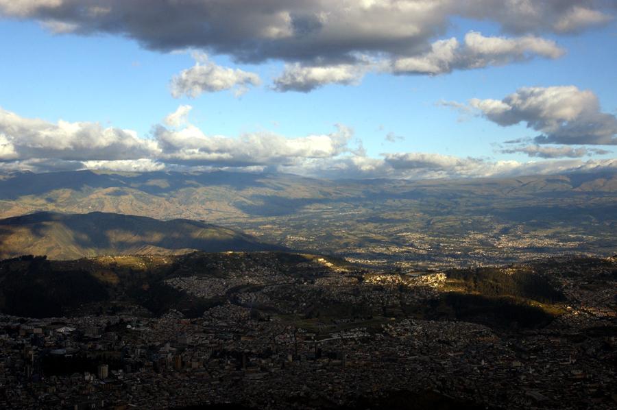 Panoramica de Quito, Ecuador, Sur America