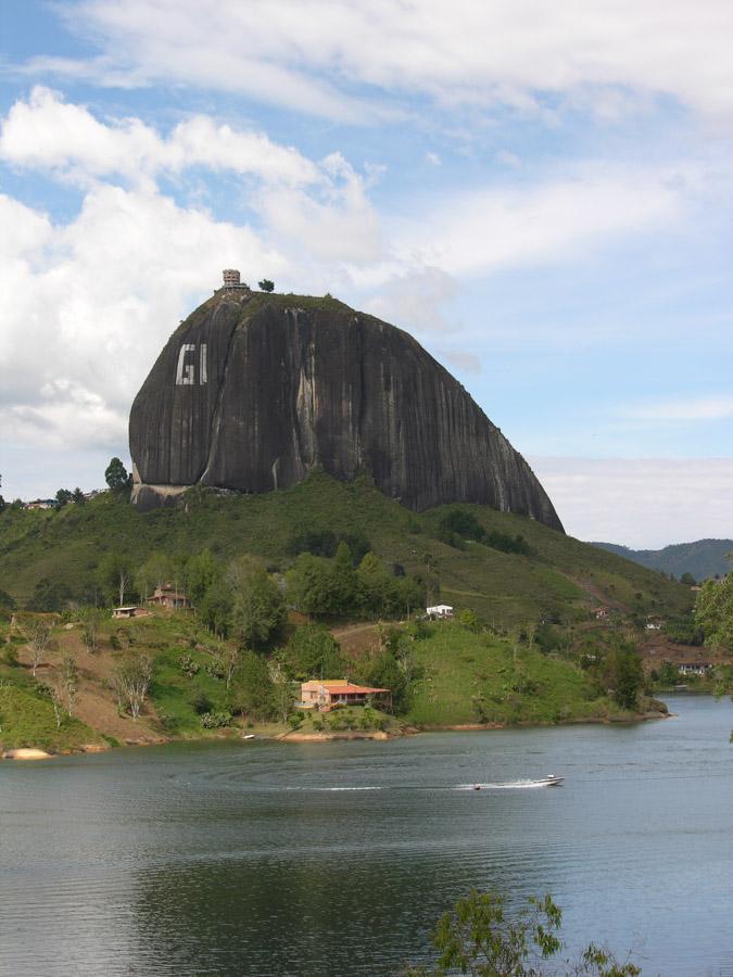 Piedra del Peñol en Guatape Antioquia Colombia