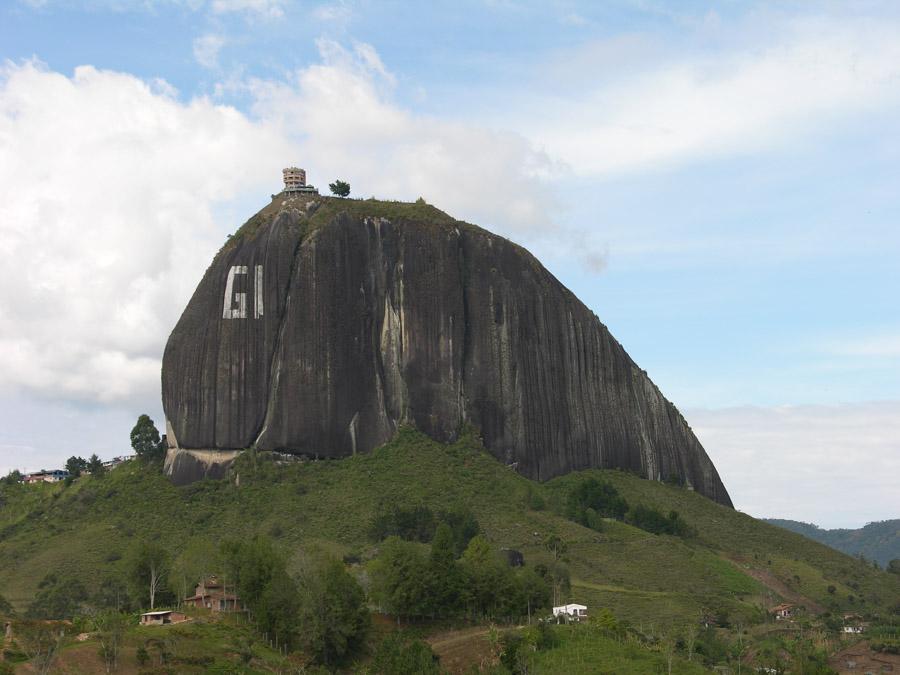 Piedra del Peñol en Guatape Antioquia Colombia