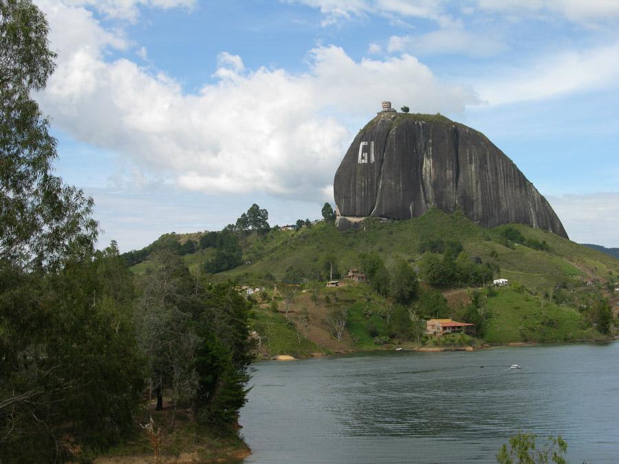 Piedra del Peñol en Guatape Antioquia Colombia