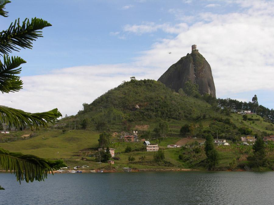 Piedra del Peñol en Guatape Antioquia Colombia