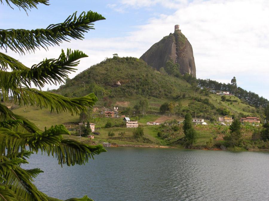 Piedra del Peñol en Guatape Antioquia Colombia