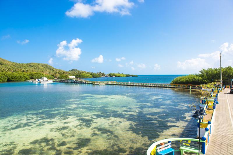 Puente de los Enamorados, Isla de Providencia, Arc...