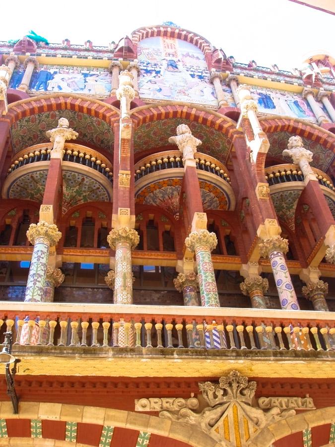 Palau de la Musica Catalana, Barcelona, España