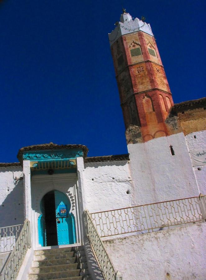 Entrada a una mesquita en Marruecos