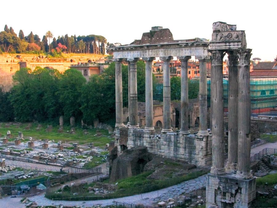 Ruinas del Foro RoMano, roma, Italia