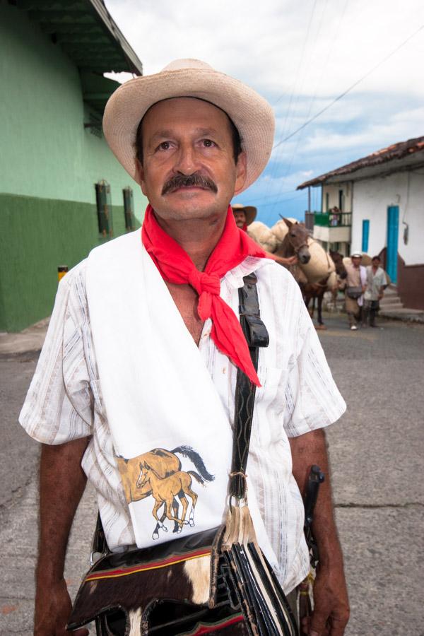 Arrieros en Tamesis, Antioquia, Colombia