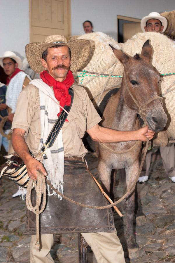 Arrieros en Tamesis, Antioquia, Colombia