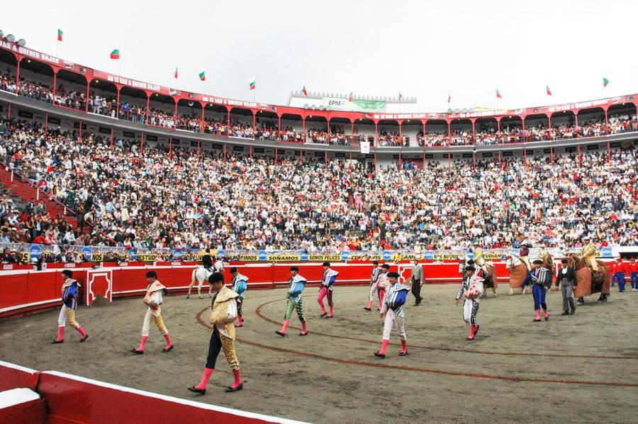 Panoramica de la Plaza de Toros de Manizales