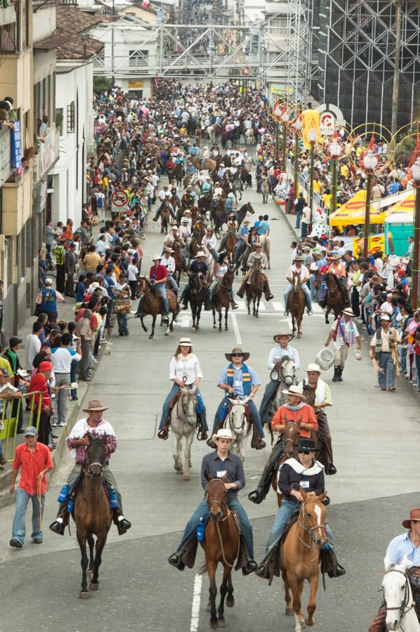 Cabalgata en la Feria de Manizales, Manizales, Cal...