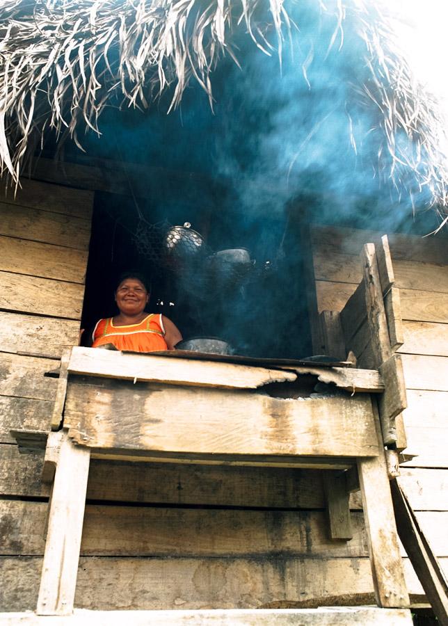 Rancho Indigena en Bocas del Toro, Panama