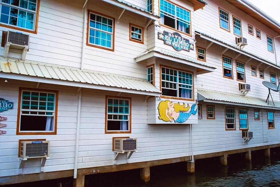 Fachada de una Casa en Bocas del Toro, Panama