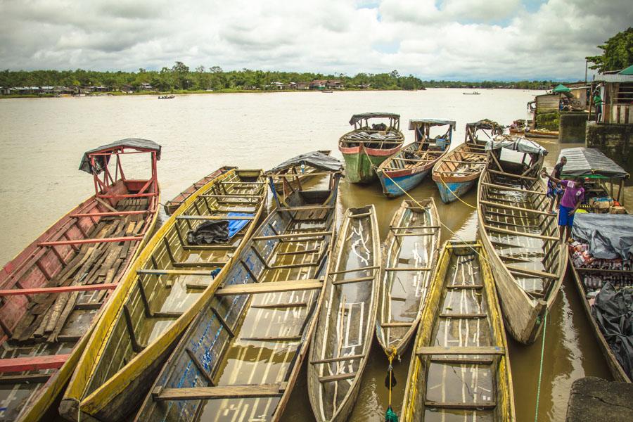 Rio Atrato, Quibdo, Choco, Colombia