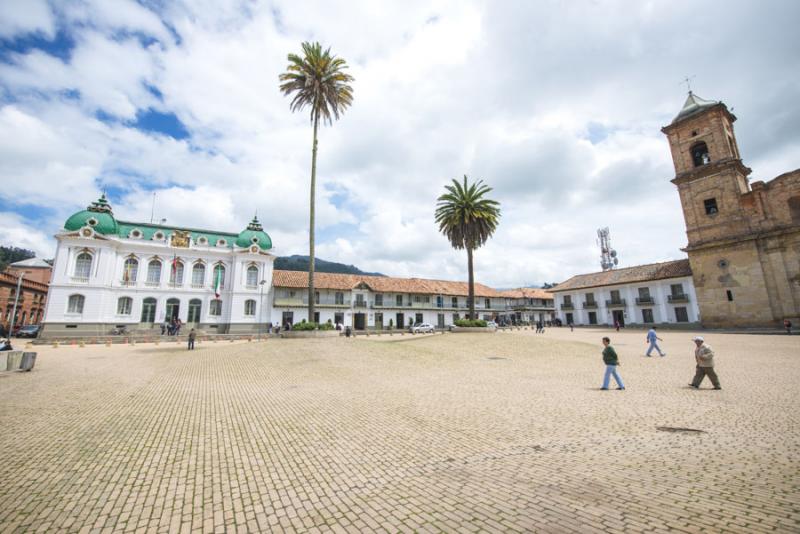 Palacio Municipal de Zipaquira, Zipaquira, Cundina...