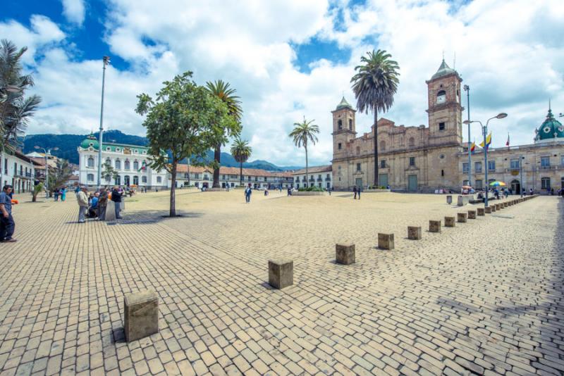 Plaza Principal de Zipaquira, Zipaquira, Cundinama...