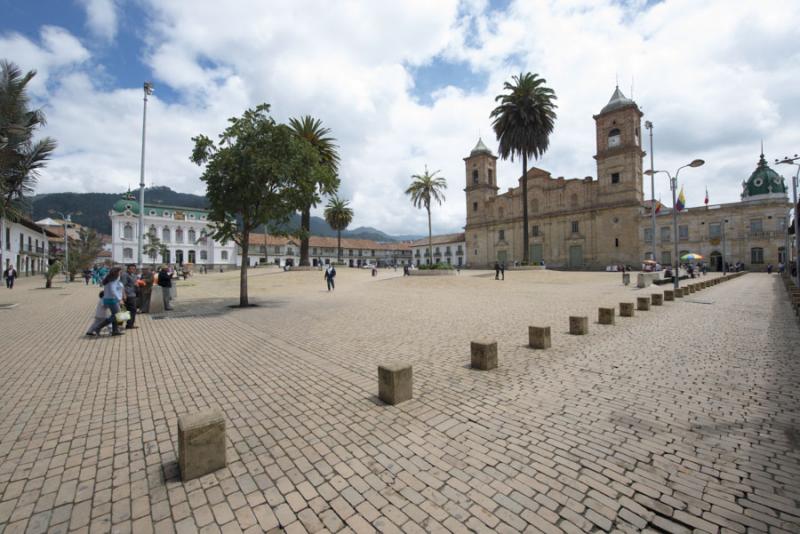 Plaza Principal de Zipaquira, Zipaquira, Cundinama...