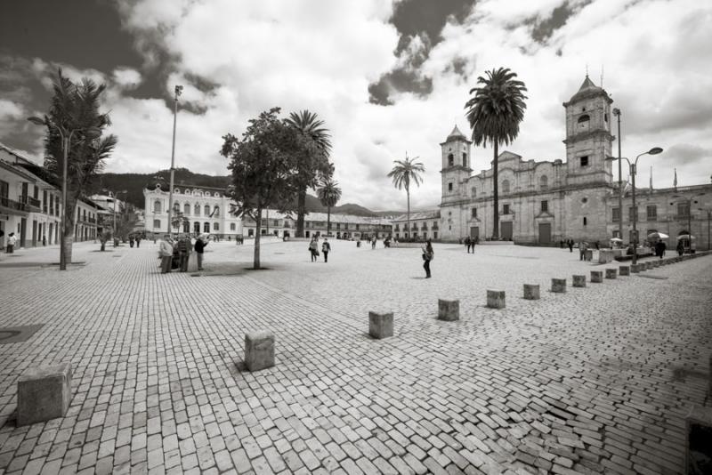 Plaza Principal de Zipaquira, Zipaquira, Cundinama...