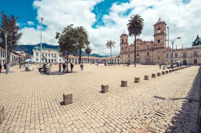 Plaza Principal de Zipaquira, Zipaquira, Cundinama...