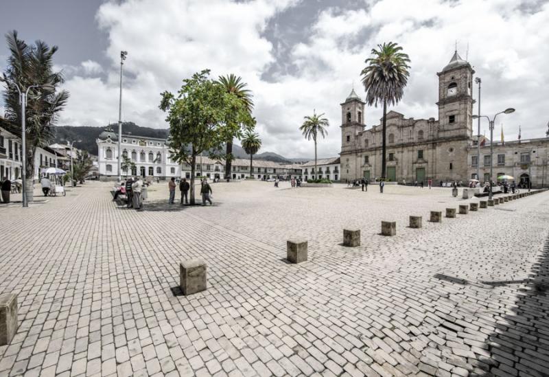 Plaza Principal de Zipaquira, Zipaquira, Cundinama...