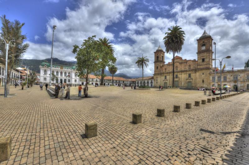 Plaza Principal de Zipaquira, Zipaquira, Cundinama...