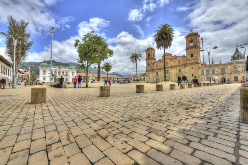 Plaza Principal de Zipaquira, Zipaquira, Cundinama...