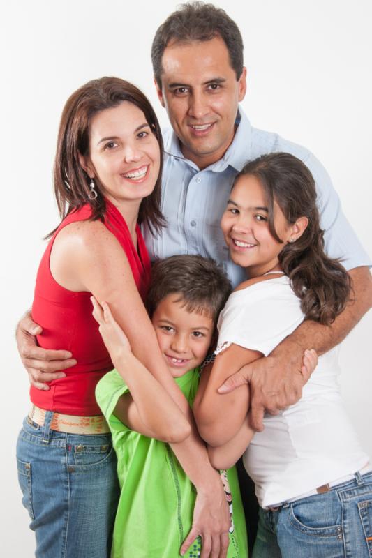 Familia Sonriendo