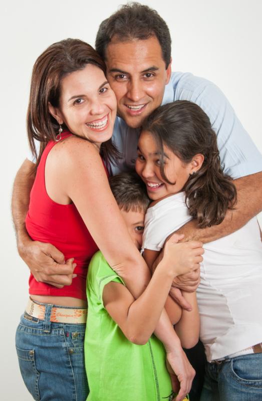 Familia Sonriendo