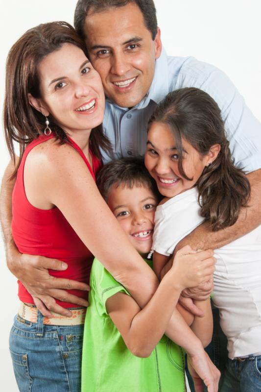 Familia Sonriendo