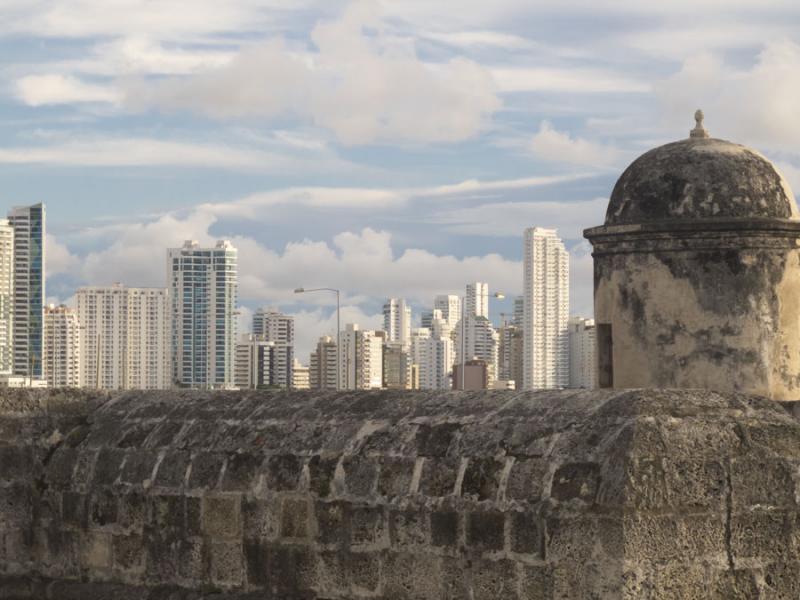 Ciudad Amurallada, Cartagena de Indias, Bolivar, C...