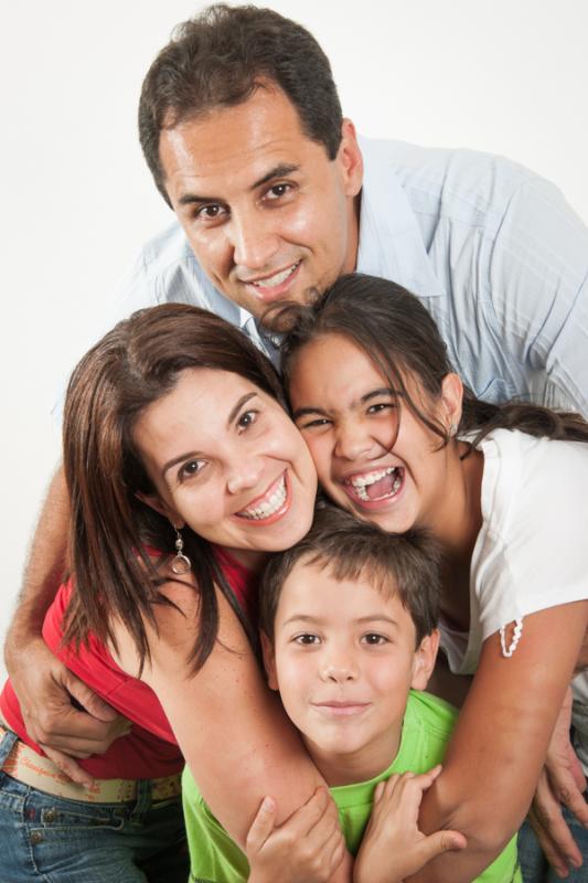 Familia Sonriendo