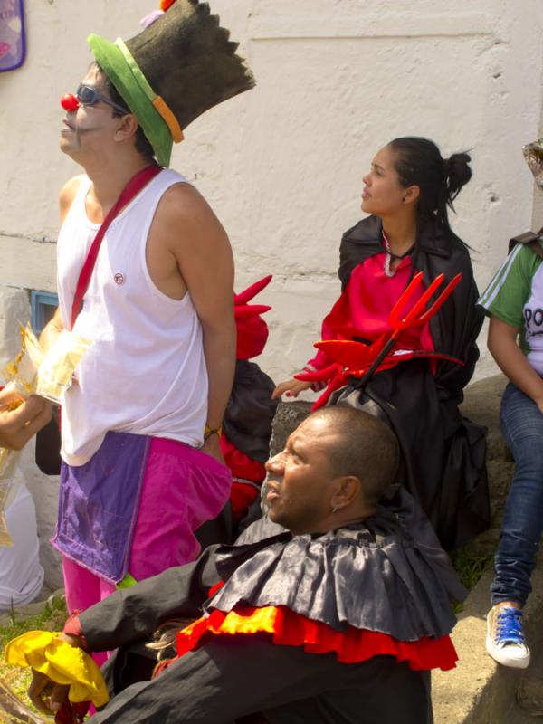 Personas Disfrazadas, Carnaval de Riosucio, Riosuc...