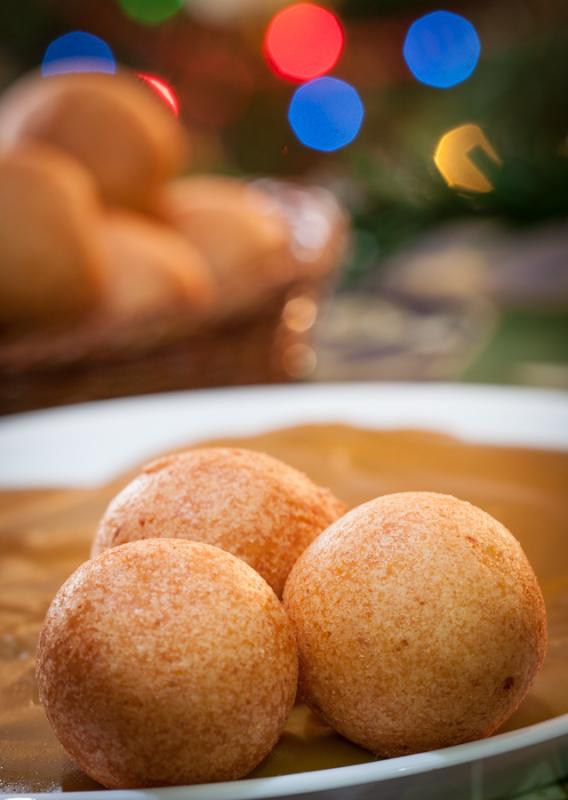 Natilla con Buñuelos