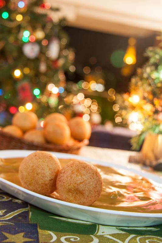 Natilla con Buñuelos