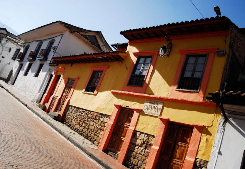 Viviendas en el Barrio La Candelaria, Bogota, Cund...