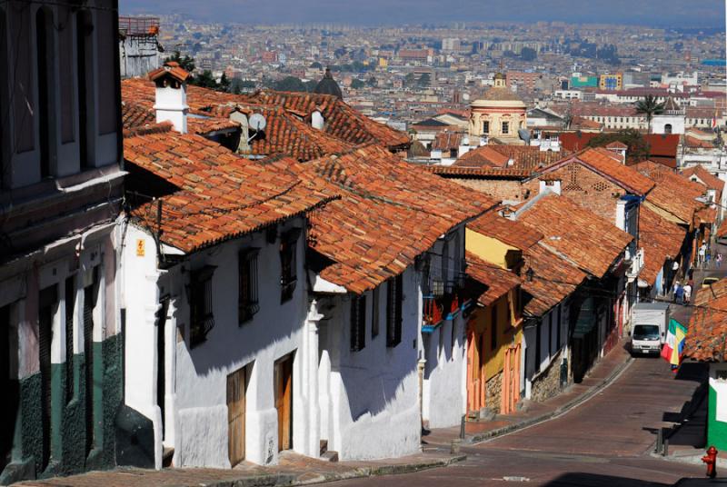 Viviendas en el Barrio La Candelaria, Bogota, Cund...