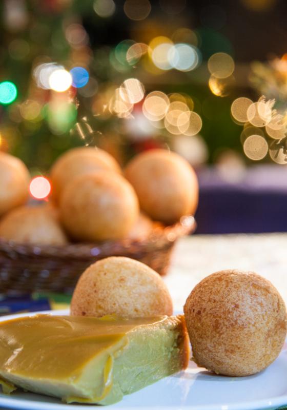 Natilla con Buñuelos