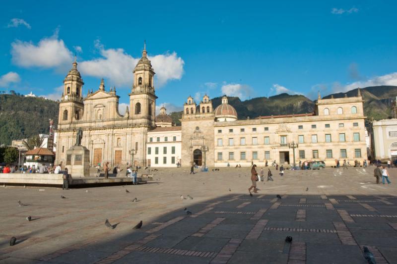 Catedral Primada, Plaza Bolivar, Bogota, Cundinama...