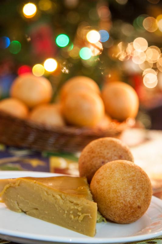 Natilla con Buñuelos