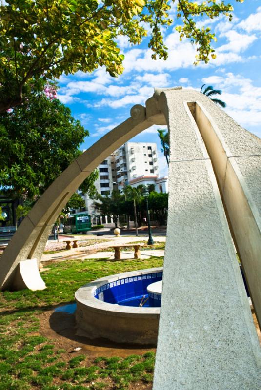 Parque del Prado, Barranquilla, Atlantico, Colombi...