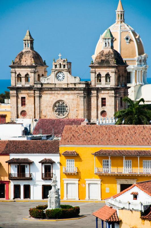 Plaza de la Aduana, Cartagena, Ciudad Amurallada, ...