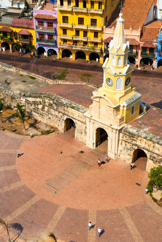 Torre del Reloj, Cartagena, Ciudad Amurallada, Bol...